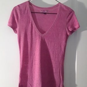 AE pink shirt